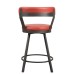 Cortez Swivel Bar Stools - Red